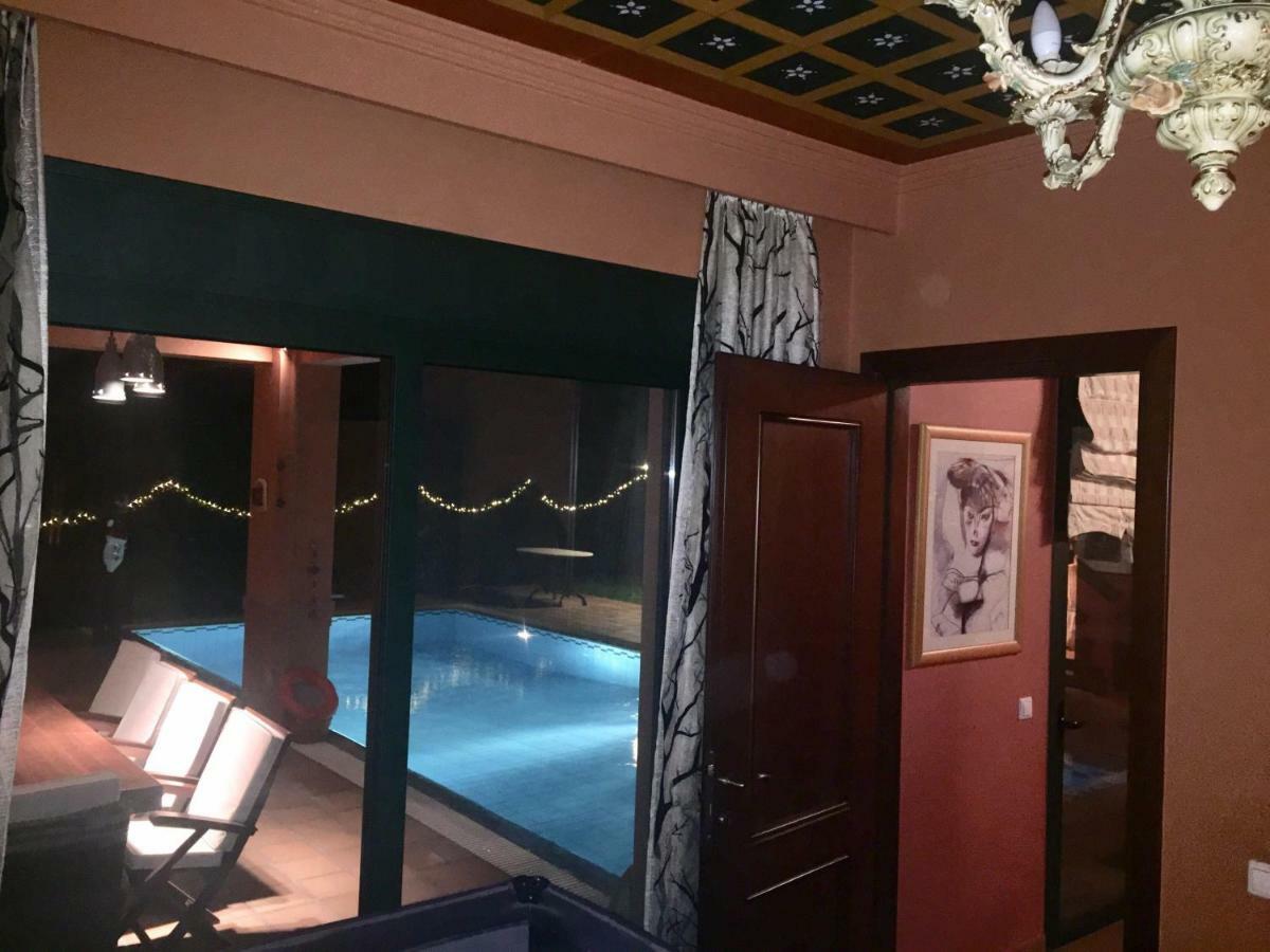4-Seasons Pool Villa Near Meteora Tríkala Kültér fotó