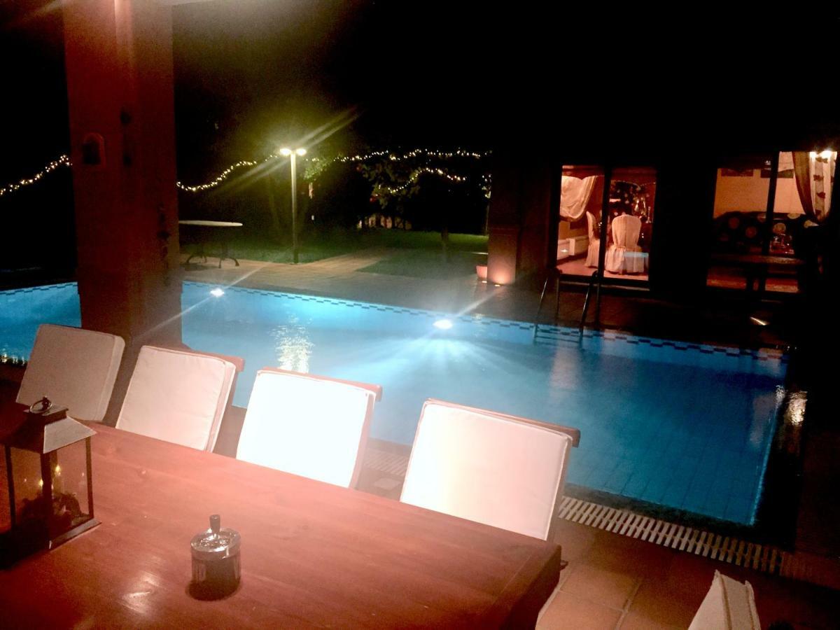 4-Seasons Pool Villa Near Meteora Tríkala Kültér fotó