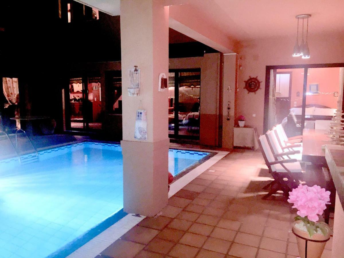 4-Seasons Pool Villa Near Meteora Tríkala Kültér fotó