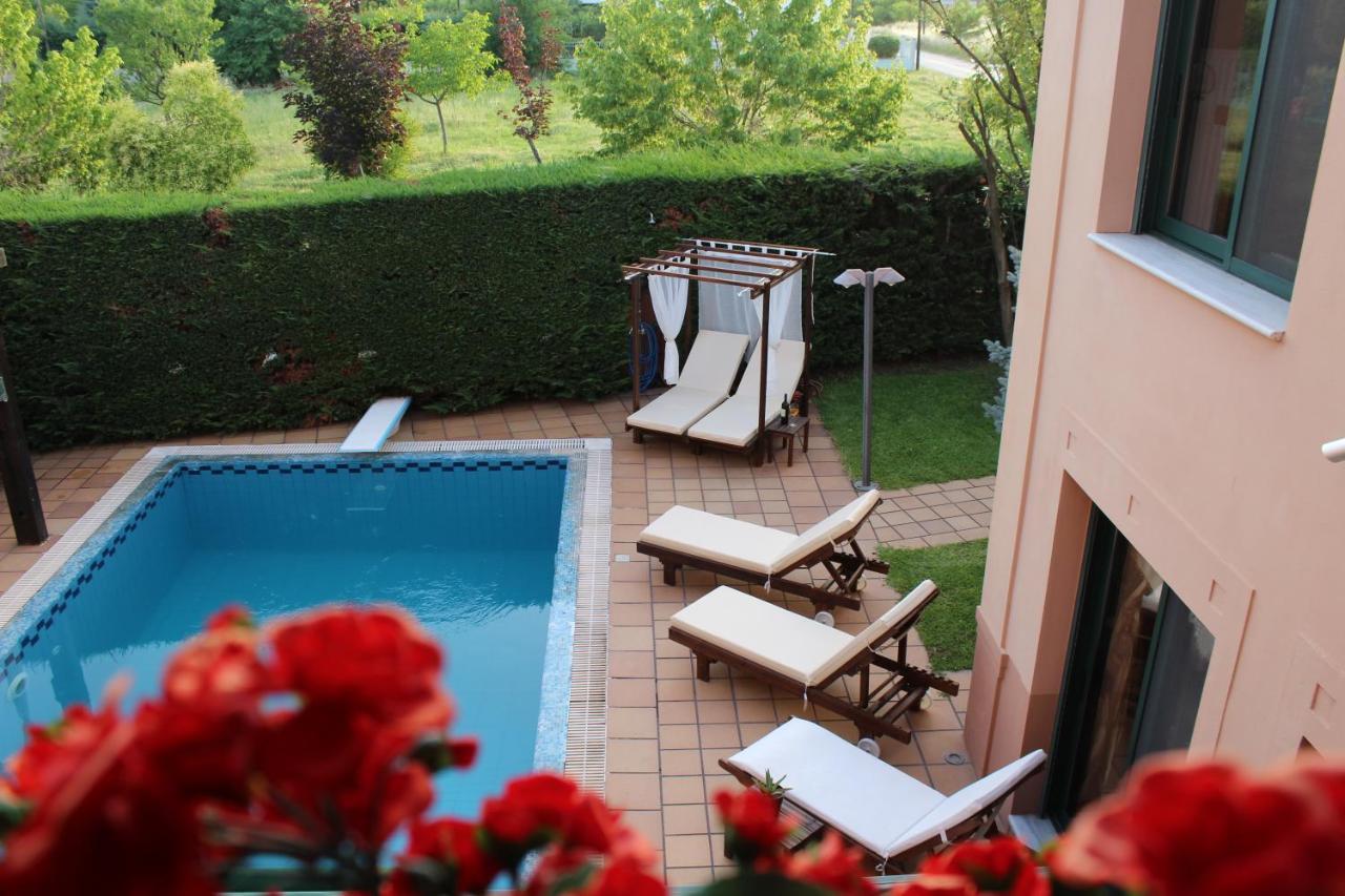 4-Seasons Pool Villa Near Meteora Tríkala Kültér fotó