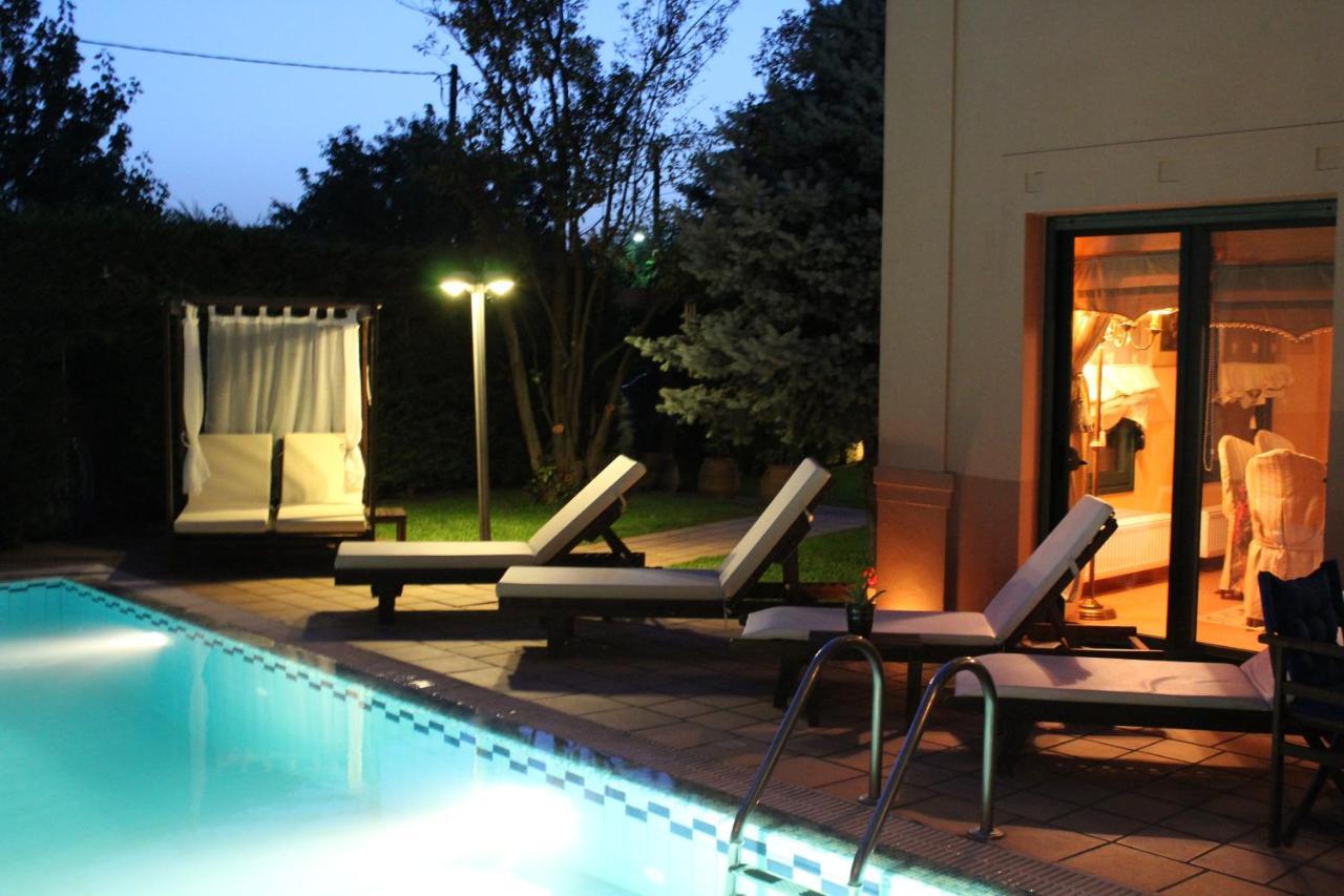 4-Seasons Pool Villa Near Meteora Tríkala Kültér fotó